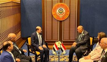   شكري يؤكد التزام مصر بتوفير كافة أوجه الدعم لجميع الأطراف اليمنية