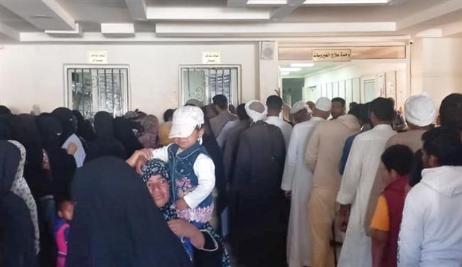 "شعيب" يتابع جهود قافلة الدعم الطبي والعلاجي لمستشفى الحمام المركزي