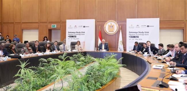 عاشور: نعمل على جعل بنك المعرفة منصة رائدة للتعليم العالي والبحث العلمي 