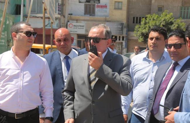 محافظ كفر الشيخ يتابع أعمال الرصف بشوارع وميادين الحامول