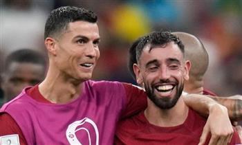 ميرور: رونالدو يتدخل لإتمام صفقة برونو فيرنانديز إلى النصر السعودي