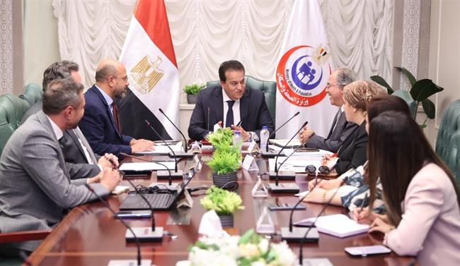 وزير الصحة يستقبل ممثلي مجموعة شركات "medin" الإماراتية لبحث سبل التعاون