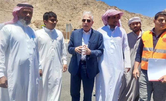محافظ جنوب سيناء يتفقد دير السبع بنات بـ وادي فيران