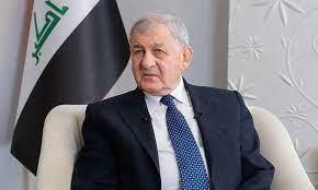الرئيس العراقى يلتقى نظيره الفلسطينى ويشدد على وجوب وقف الحرب