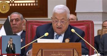 الرئيس الفلسطيني: نرفض كل محاولات تهجير الفلسطينيين من غزة أو الضفة خارج أراضيهم