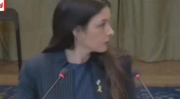 موقف مُحرج لممثلة إسرائيل على الهواء أمام محكمة العدل الدولية (فيديو)