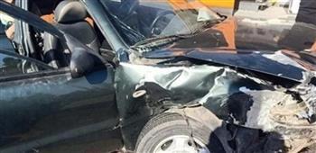 5 مصابين فى حادث تصادم بمنطقة الصف