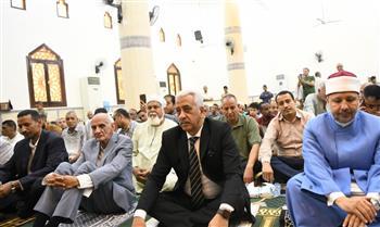 سكرتير عام قنا يفتتح أعمال إحلال وتجديد مسجد الدرب الجديد بمركز نجع حمادي 