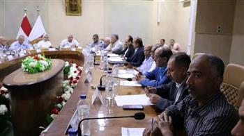   اجتماع موسع لمحافظة الوادي الجديد مع مجلس إدارة صندوق استصلاح الأراضي 