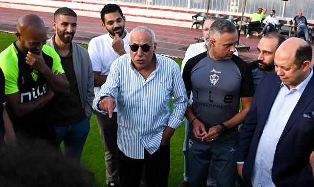 الكونفدرالية.. مجلس الزمالك يؤازر الفريق قبل مواجهة نهضة بركان
