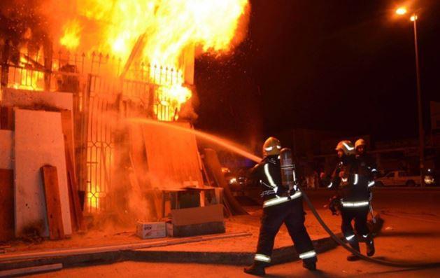 إخماد حريق داخل مصنع مراتب فى البدرشين دون إصابات