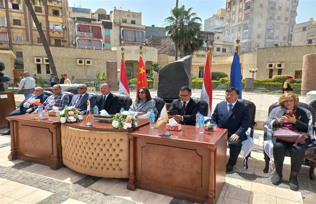 "بلبع" تستقبل وفد لجنة الشئون الخارجية الصيني وتتفقد المعالم السياحية والأثرية