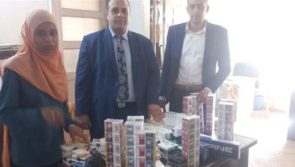 حملة تموينية على محلات السجائر بـ الإسكندرية