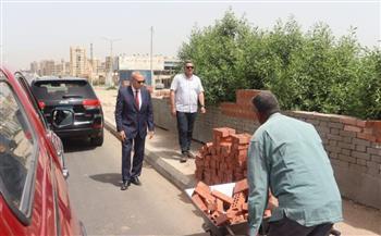 محافظ القليوبية يوجه بفحص مخالفات البناء والتعديات بـ طريق الرملة