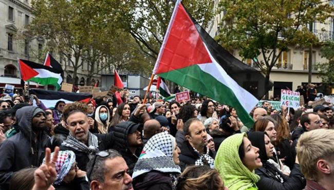 إحياء لذكرى النكبة.. مسيرات حاشدة في باريس دعما للفلسطينيين ولوقف إطلاق النار في غزة