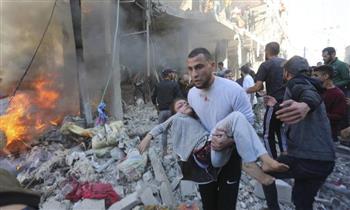   شهداء وجرحى جراء القصف الإسرائيلي المستمر على مناطق متفرقة في قطاع غزة