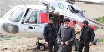   فرق الإنقاذ تسعى للوصول إلى موقع حادث طائرة مروحية في موكب الرئيس الإيراني