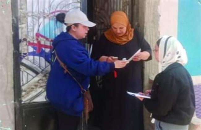 حملة لطرق الابواب لـ شركة مياة الاسكندرية بأبيس 8