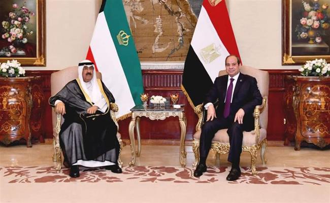 صحف الكويت : الأمير مشعل يؤكد أن زيارته لمصر تعزز التعاون المثمر البناء
