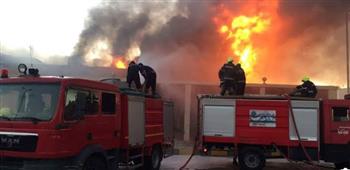   إخماد حريق في محل بمنطقة أبو العباس بالإسكندرية