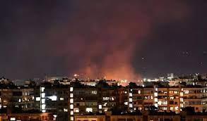   دوي انفجارات في محيط العاصمة دمشق يرجح أنها ناجمة لقصف إسرائيلي