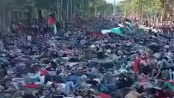   اعتصام ومظاهرات حاشدة في برشلونة تنديدا بالحرب المستمرة على غزة