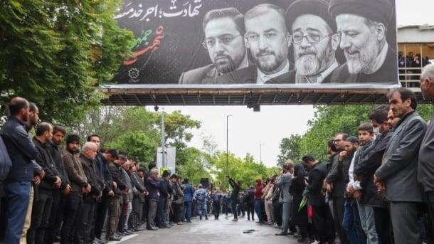 بدء مراسم تشييع جثمان الرئيس الإيراني في مدينة تبريز