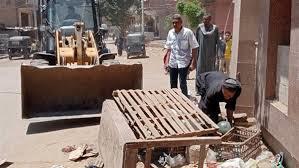 تحرير 35 محضر اشغالات ومرافق بمركز أبوتيج في أسيوط