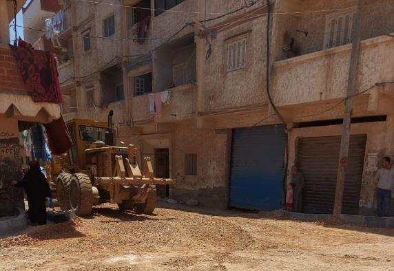 محافظ الإسكندرية : رصف 5 شوارع بحي منتزه ثان خلال العام الحالي