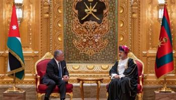   العاهل الأردني و سلطان عمان يؤكدان ضرورة التوصل لوقف إطلاق النار في غزة