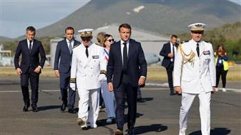   الرئيس الفرنسي يبدأ زيارة رسمية لـ " كاليدونيا الجديدة "