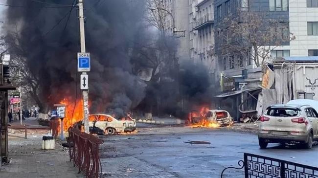 أوكرانيا : مقتل وإصابة 5 أشخاص في قصف روسي على دونيتسك