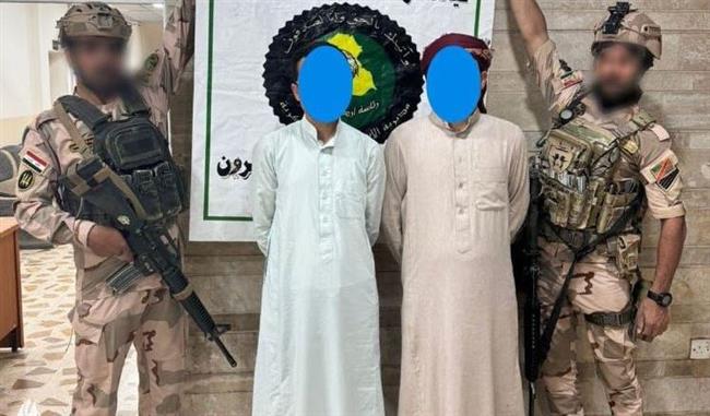 الاستخبارات العسكرية العراقية تلقي القبض على متهمين اثنين في نينوى