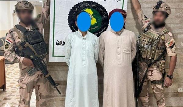 الاستخبارات العسكرية العراقية تلقي القبض على متهمين اثنين في نينوى