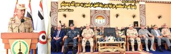رسائل وزير الدفاع للشعب المصري خلال تنفيذ المشروع التكتيكي بالجيش الثانى