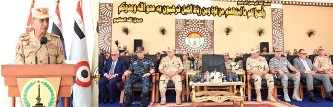 رسائل وزير الدفاع للشعب المصري خلال تنفيذ المشروع التكتيكي بالجيش الثانى