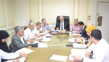   عقد اجتماع اللجنة التنفيذية لصندوق استصلاح الأراضي بالبحيرة 