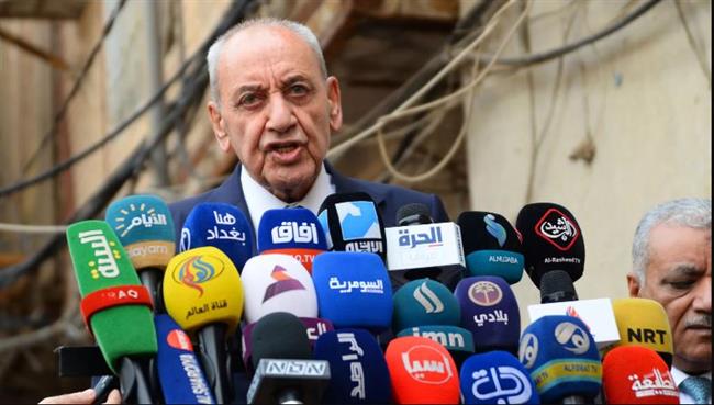 نبيه بري : نرفض محاولات فرض توطين النازحين السوريين أو اللاجئين الفلسطينيين