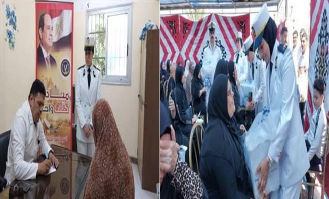 وزارة الداخلية توفد قوافل طبية وإنسانية للمناطق الأكثر احتياجا بجنوب سيناء