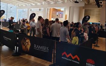 " معرض رمسيس وذهب الفراعنة " بمتحف أستراليا يستقبل 500 ألف زائر