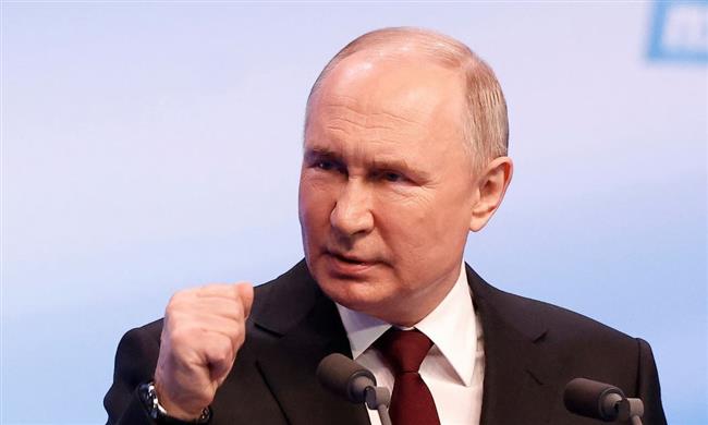 الرئيس الروسي : شرعية زيلينسكي انتهت