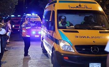 إصابة 5 مواطنين باختناقات فى حريق أحواش زراعية غرب الأقصر