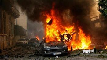 مقتل شخص بانفجار عبوة ناسفة واحتراق 3 سيارات في دمشق 