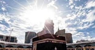التعامد الأول للشمس على الكعبة المشرفة في 2024.. بعد غد