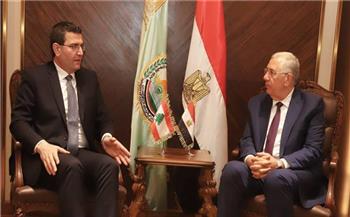​وزيرا زراعة مصر و لبنان يبحثان تعزيز التعاون المشترك بين البلدين