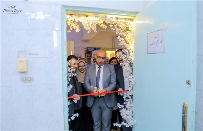 افتتاح وحدة العلاج الطبيعي بـ مدينة العمال بـ قنا