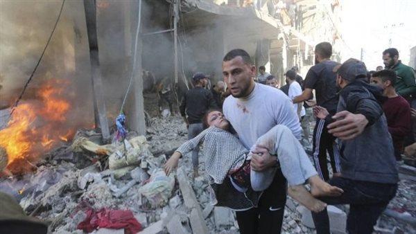 إعلام فلسطيني: سماع دوى انفجارات عنيفة تهز مدينة غزة الفلسطينية