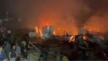 الهلال الأحمر الفلسطيني: نحو 40 شهيدا وعشرات الجرحى في مجزرة رفح الفلسطينية أمس