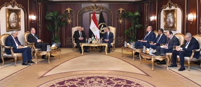 وزير الداخلية يستقبل نظيره الفلسطيني لتعزيز علاقات التعاون الأمنى