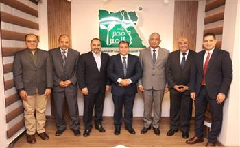   رئيس جامعة جنوب الوادي يلتقي الرئيس التنفيذي لـ مؤسسة مصر الخير